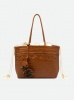 GIANNI CHIARINI сумка PALOMA BS 11372/COMM PLINT коричневый,плетеная кожа 