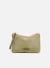 GIANNI CHIARINI сумка NORA POUCH BS10225 CM-PL оливковый,съемн ремень,кожа(замша)
