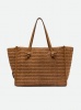 GIANNI CHIARINI сумка MARGELLA BS6850/COMM RVMRK карамельный,шоппер,текстиль,кожа