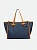 GIANNI CHIARINI сумка MARGELLA BS12420/COMM BLRBL синий,деним,шоппер,текстиль,кожа