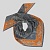 RADICAL CHIC платок 82113,13,09 Orient (Ориент) синий,шерсть,шелк